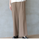 ウツクシルエットワイドパンツ/114978