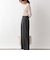 ウツクシルエットワイドパンツ/114978