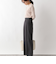 ウツクシルエットワイドパンツ/114978