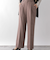 ウツクシルエットワイドパンツ/114978