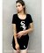 GYDA［MLB］クロップドTシャツ