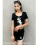 GYDA［MLB］クロップドTシャツ