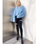 モヘアタッチシャギーショートニットトップス【WEB限定】