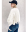 モヘアタッチシャギーショートニットトップス【WEB限定】