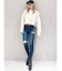 モヘアタッチシャギーショートニットトップス【WEB限定】