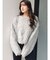 モヘアタッチシャギーショートニットトップス【WEB限定】