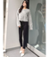 モヘアタッチシャギーショートニットトップス【WEB限定】
