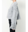 モヘアタッチシャギーショートニットトップス【WEB限定】