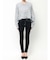 モヘアタッチシャギーショートニットトップス【WEB限定】