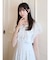 【WEB限定】バックリボンレースノースリワンピース