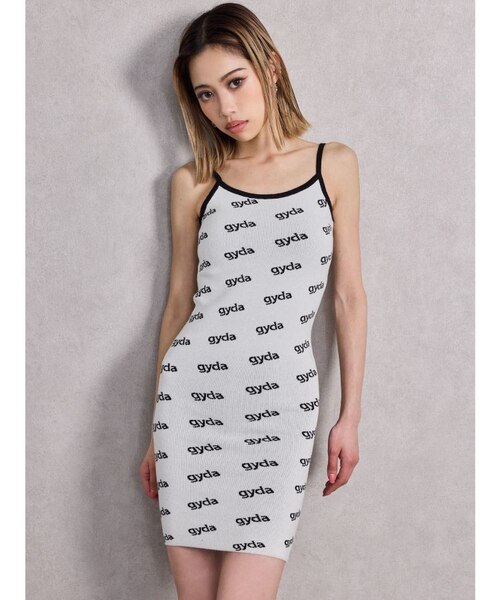 gyda bicolor ニットキャミワンピース｜マークスタイラー