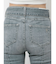 ハイウエストBACKレースアップフレアデニムパンツ