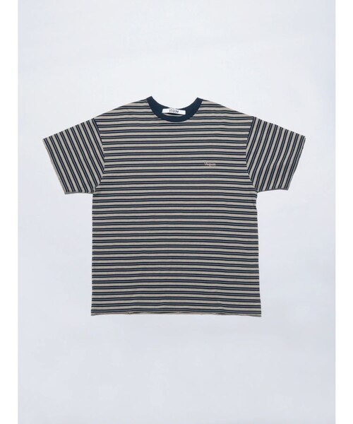 VEQUM】HIGH GAUGE BORDER T SHIRT｜マークスタイラー