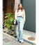 カシミヤ混スムース編みルーズニット