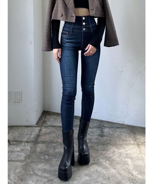 ELDER】SYMハイウエストデニム｜マークスタイラーアウトレットの