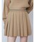 チューズプリーツニットミニスカート