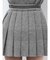 チューズプリーツニットミニスカート