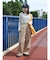 シアーベロアハイネックロングスリーブTee