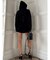 【TINY】ラインストーンスウェットショートパンツ【SETUP着用可】