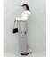 2WAYファーライクネックニットトップス
