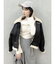 2WAYファーライクネックニットトップス