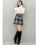 2WAYファーライクネックニットトップス
