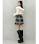 2WAYファーライクネックニットトップス