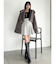 2WAYファーライクネックニットトップス