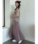 ストラップレイヤーキャミワンピース