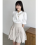 【再生産/新色登場】マルチボタンデザインブラウス