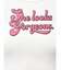 logo shadowアメスリテレコタンクトップ