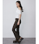 オフショルシャーリングシャツ