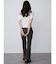 オフショルシャーリングシャツ