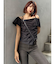 オフショルシャーリングシャツ