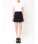 slit chain bijou スカートライクショートパンツ
