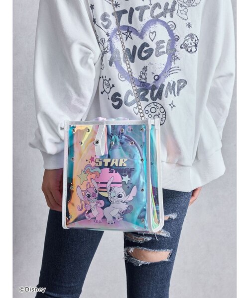 バッグ GYDA GD charm quilting bijou mini BAG スティッチ / GYDA bijouクリアBAG｜マークスタイラー