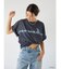 スティッチデザインプリントTee