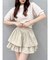 2WAYバックリボンヘアリーニット