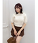 2WAYバックリボンヘアリーニット