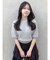 2WAYバックリボンヘアリーニット