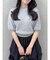 2WAYバックリボンヘアリーニット