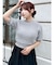 2WAYバックリボンヘアリーニット