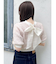 2WAYバックリボンヘアリーニット