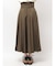 パンツレイヤードプリーツスカート