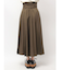 パンツレイヤードプリーツスカート