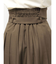 パンツレイヤードプリーツスカート