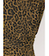 オーバーポケットレオパードブルゾン