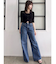 スラッカーデニムパンツ