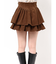 【セットアップ対応】フェイクスウェードミニスカート