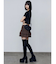 ティアードフリルミニスカート